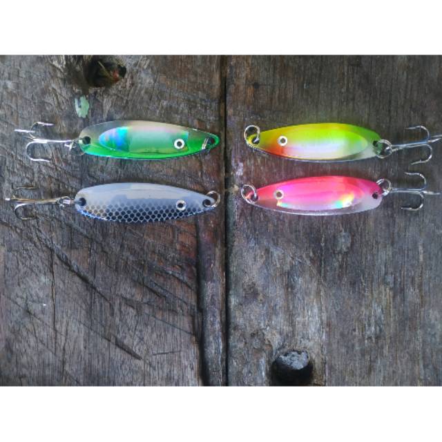 Spoon Lure Spoon Spiner Metal Umpan Pancing