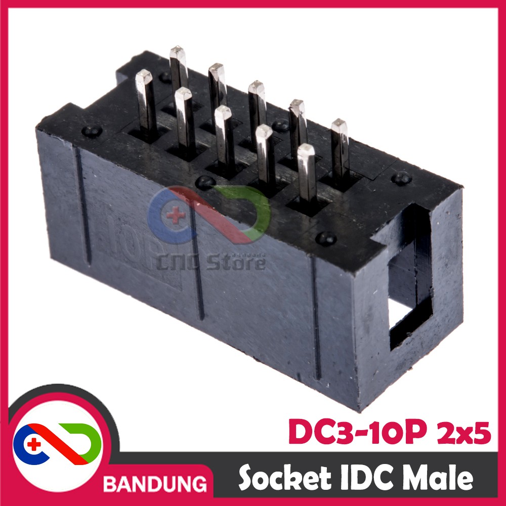 DC3-10P SOCKET SOKET PIN IDC 2x5 10PIN BOX HEADER MALE ISP JTAG