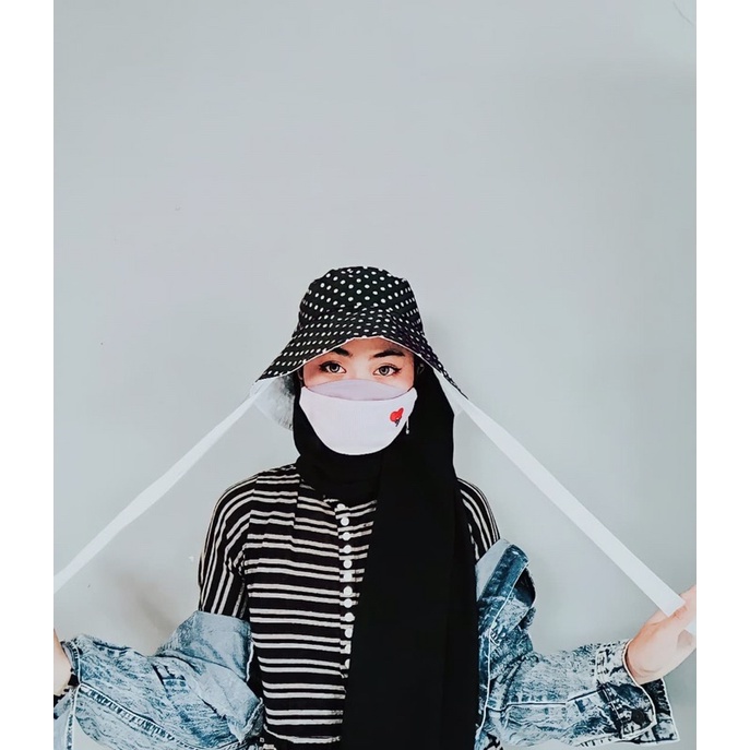 Masker Kain KF94 motif stiker BT21