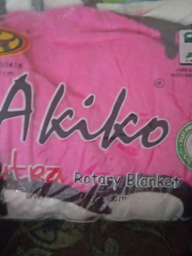 Raishacollection Selimut Rosanna Kids Akiko Ukuran 150x200 Motif Anak Anak Cute