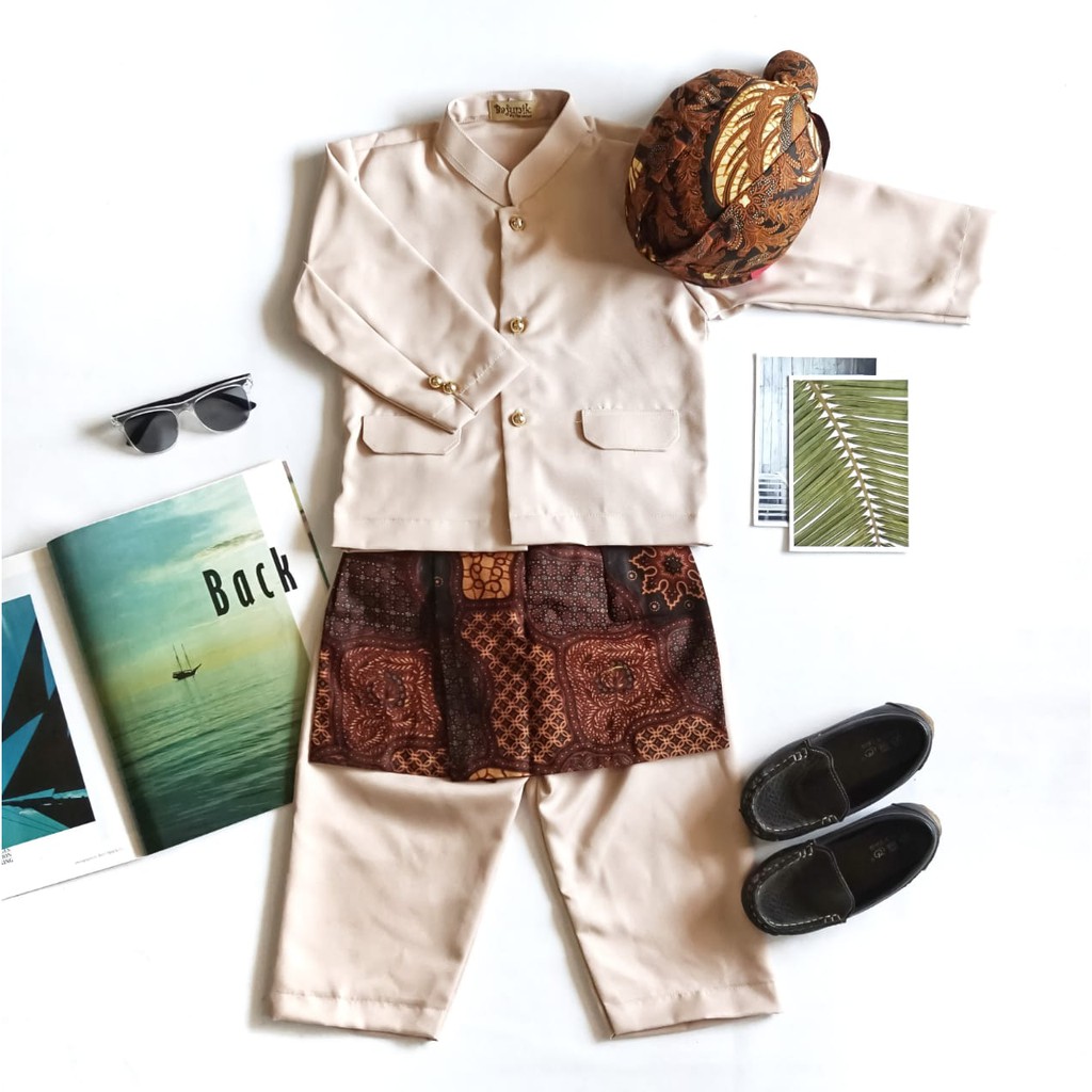 BASOFI BAJU ADAT ANAK JAWA/BAJU ADAT SOLO/BAJU TEDAK SINTEN/BAJU TUJUH BULANAN/PROPERTI FOTO BABY NE
