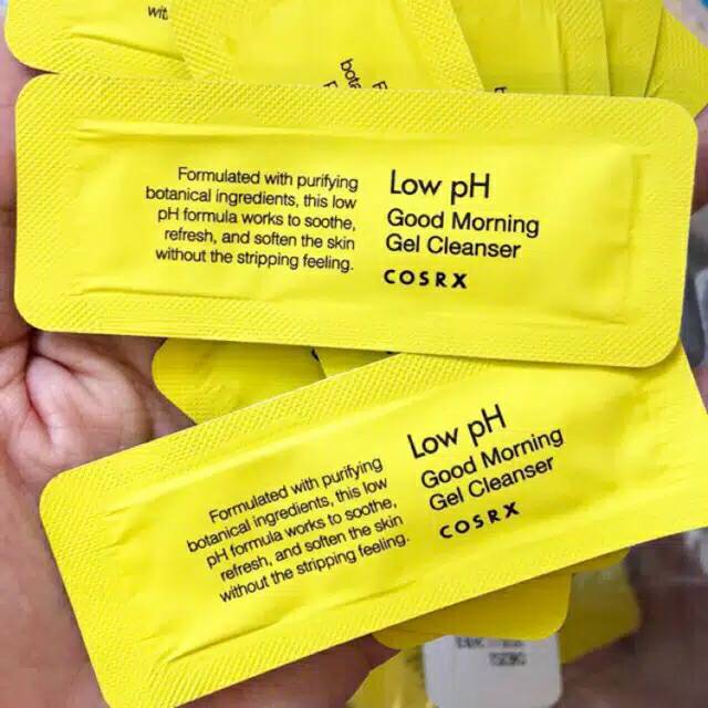 Sample sachet - COSRX LOW PH GOOD MORNING GEL CLEANSER ORIGINAL