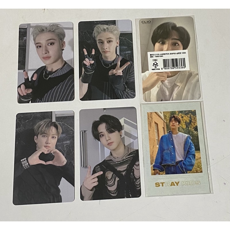 photocard LUCKY DRAW ODDINARY stray kids