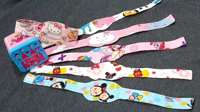 Kacamata jemur bayi eyemask dos