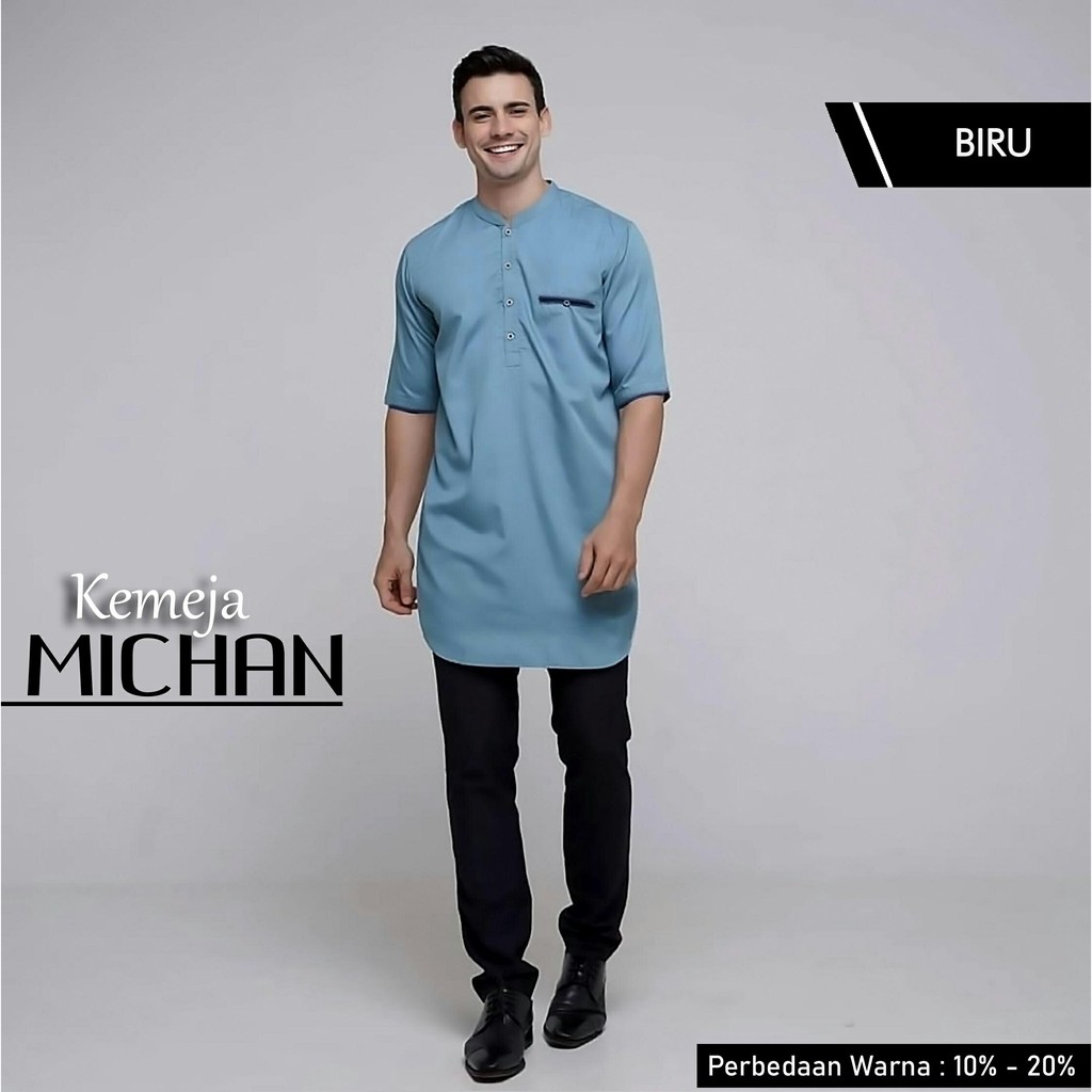 KEMEJA MICHAN 9WARNA