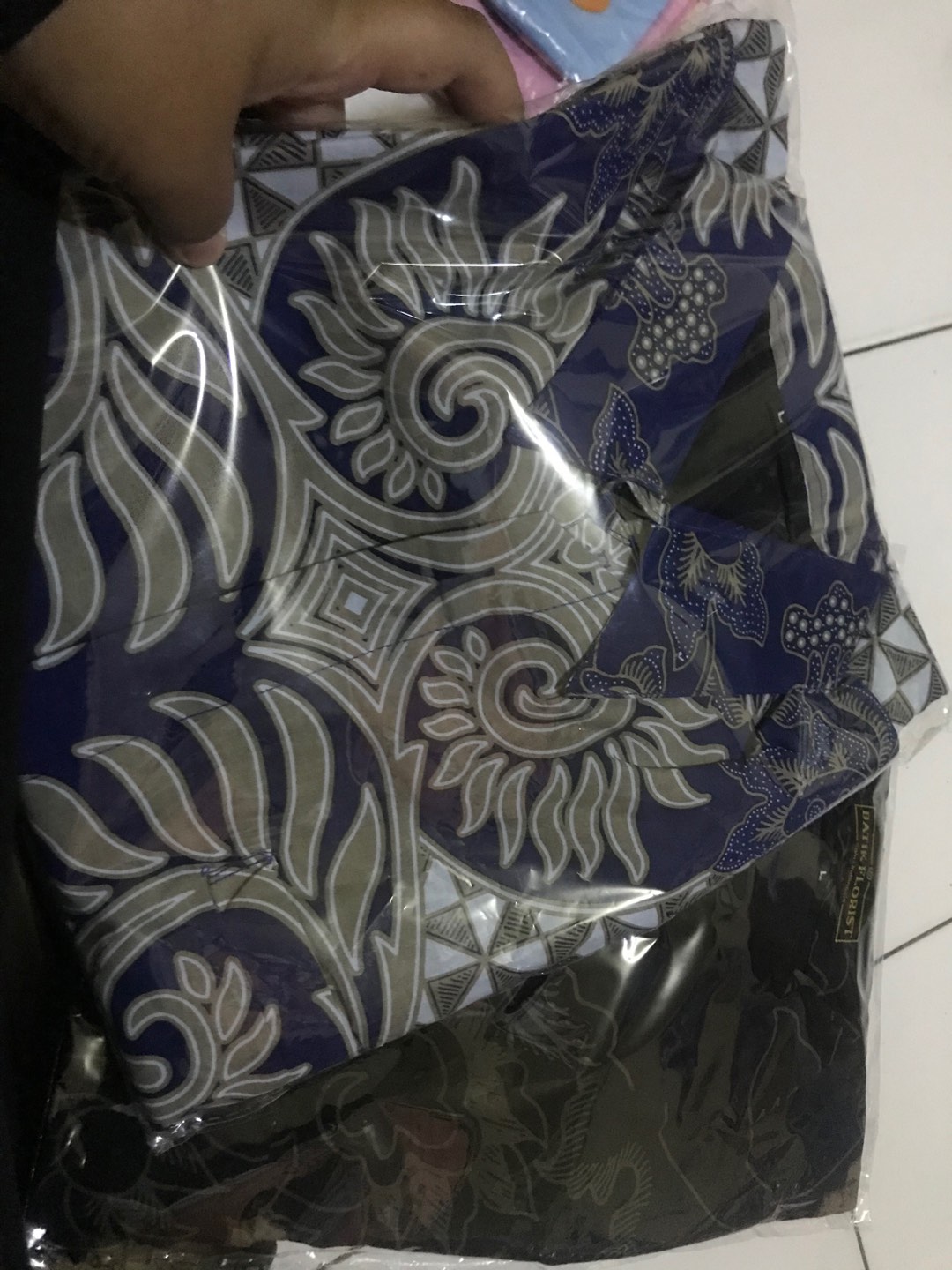 Mahogra Pendek Kemeja Batik Pria Full Furing Bahan Katun Sragenan