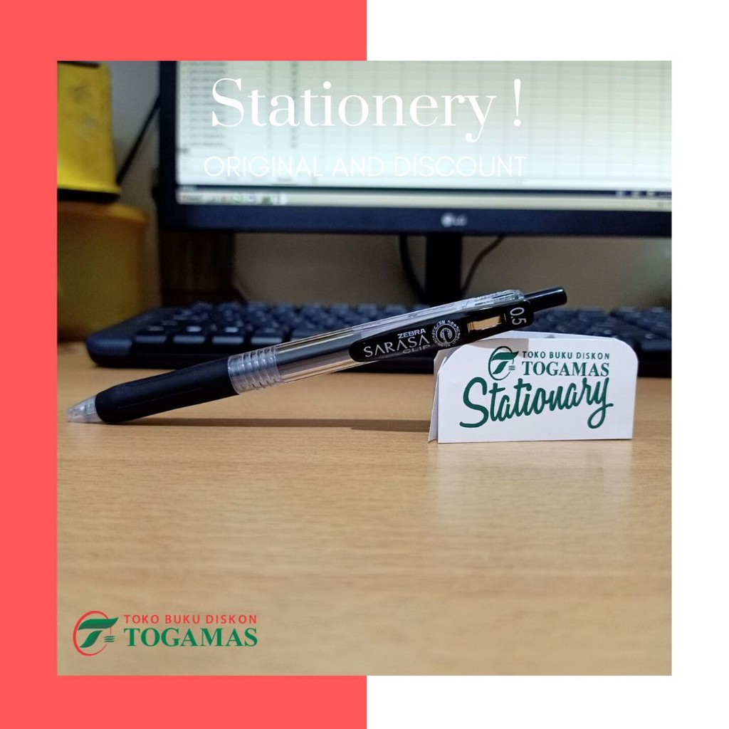 

BALLPEN SARASA CLIP 0.5 ZEBRA (BLACK)