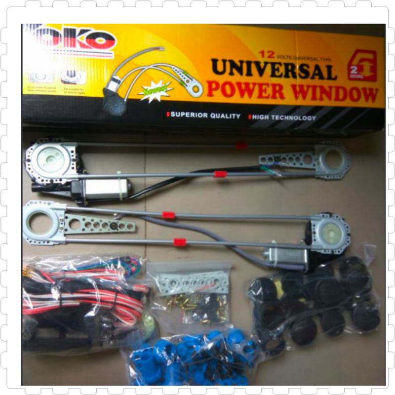 Power Window 2 Pintu Universal / Power Window 2Door Yoko