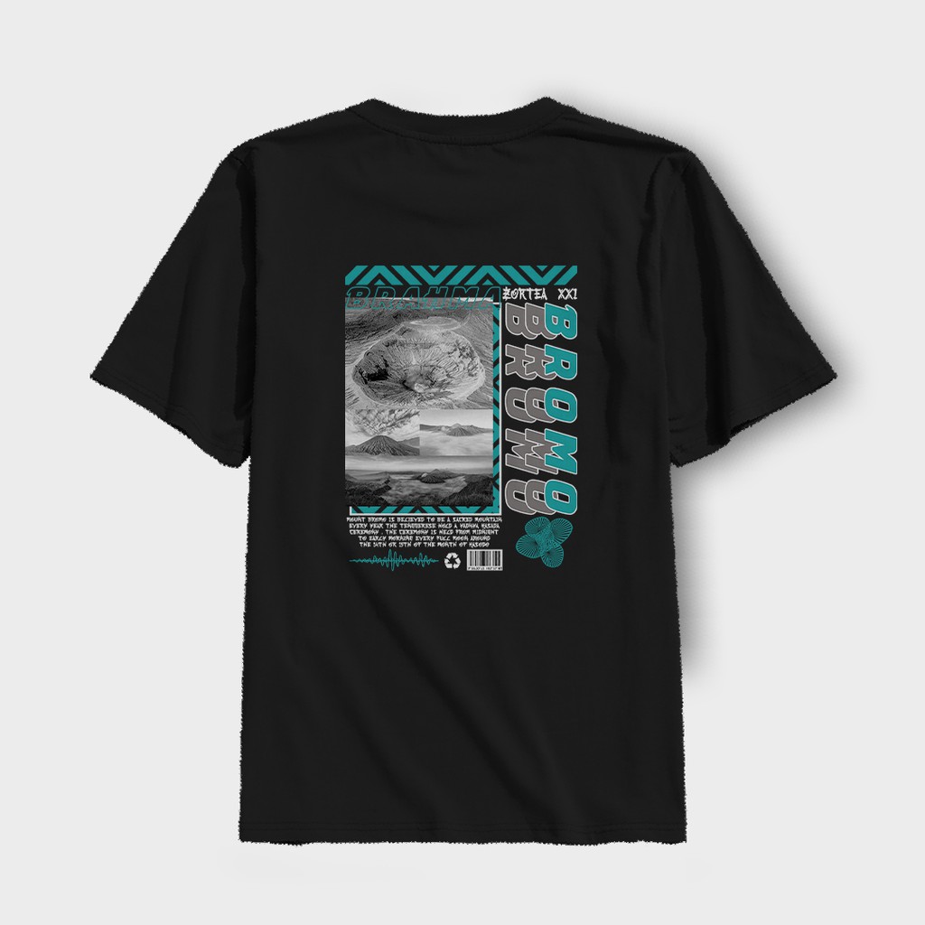 Zortea T-Shirt "Bromo/Brahma" / Kaos Pendaki Gunung - Adventure