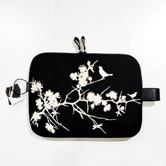 

Laptop Sleeve 14" Spring Black Canvas Living