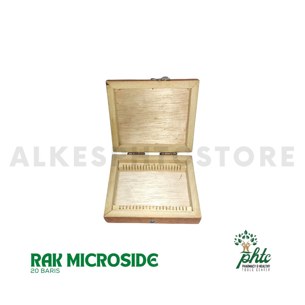 Rak Microside Kayu 20 Baris