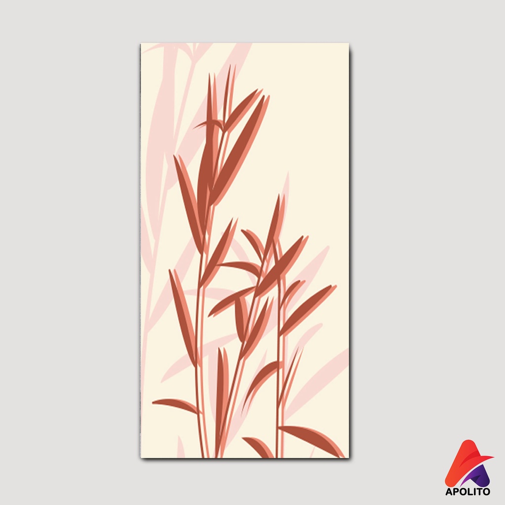 HIASAN DINDING DAUN BAMBU (15X30) WALL DECOR PAJANGAN DINDING DEKORASI DINDING