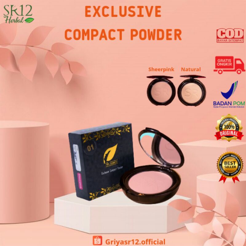 SR12 / BEDAK SR12 / ECP SR12 / BEDAK / KOSMETIK / MAKE UP / SKINCARE / BEDAK PADAT / COMPACT POWDER 
