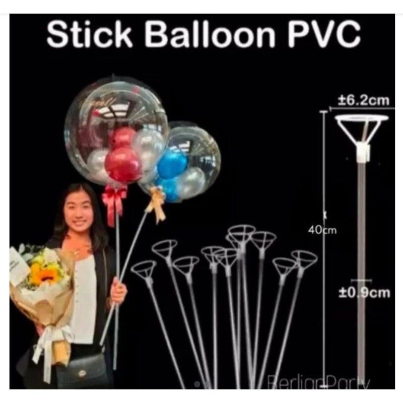 Stick and Cup Bening Balon PVC / Stick Cup Balon PVc Bening Besar