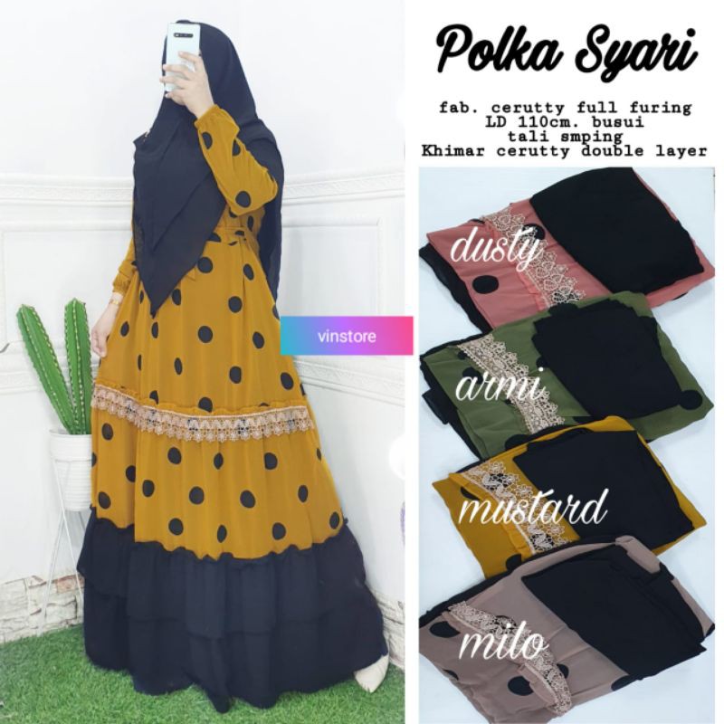 polka syari by vinstore