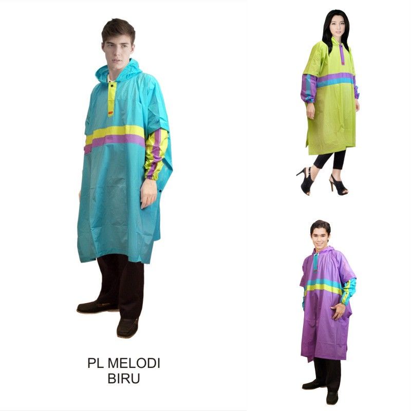 Jas Hujan Ponco Dewasa Perempuan Laki-laki/ Jas Hujan Kelelawar Murah / Jas Hujan Ponco Lengan / Man