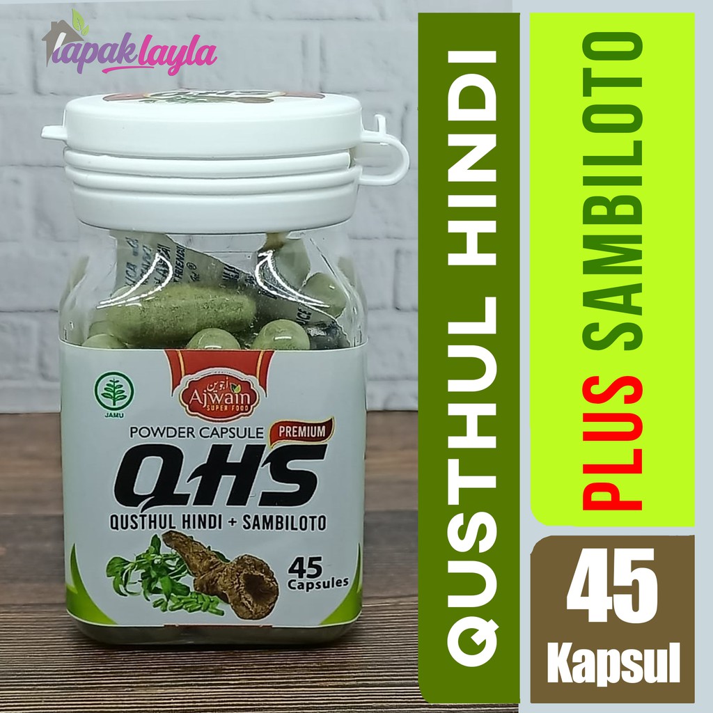 SAMBILOTO PLUS QUSTHUL HINDI 2 IN 1 KAPSUL AJWAIN