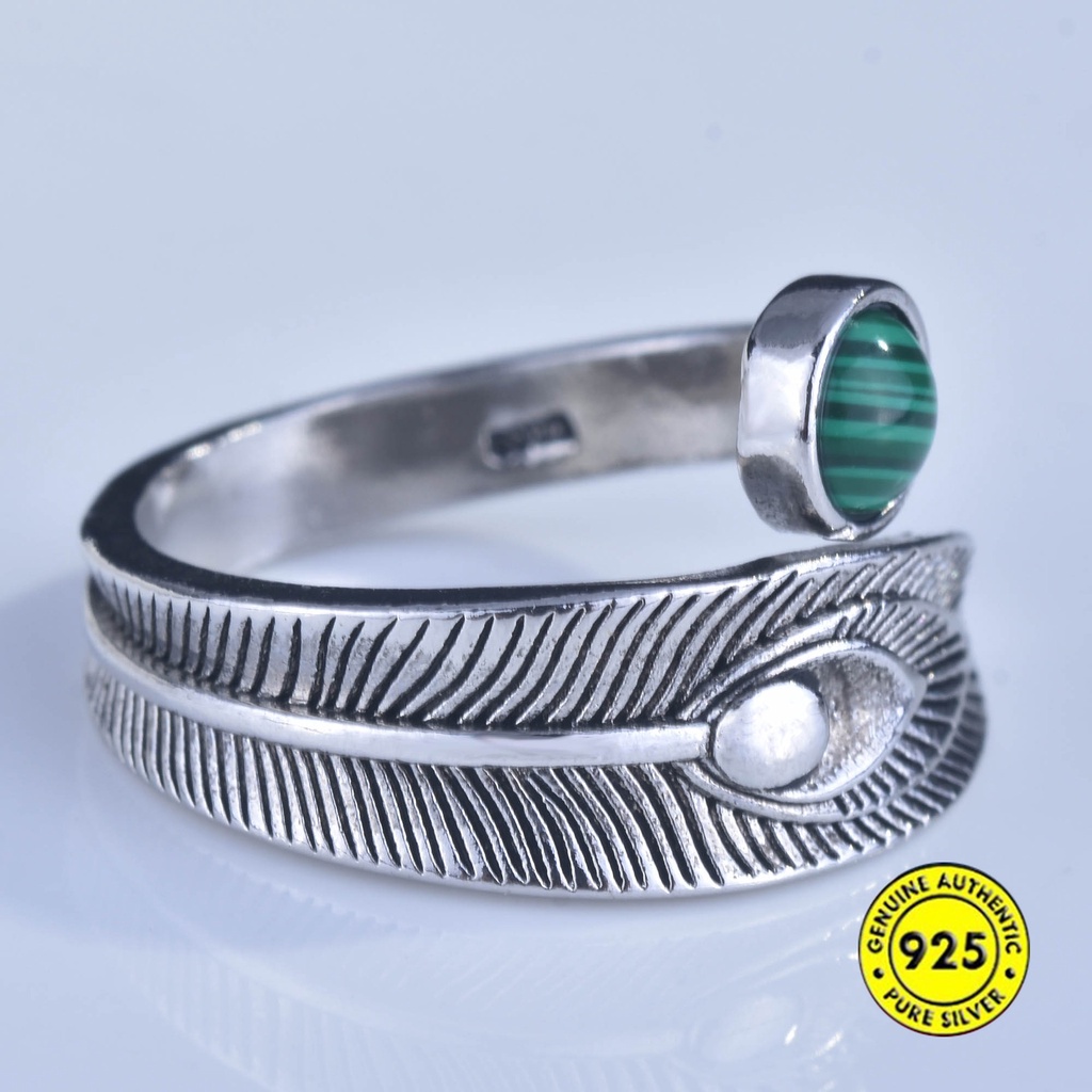 Cincin Sterling Silver 925 Model Terbuka Adjustable Untuk Wanita