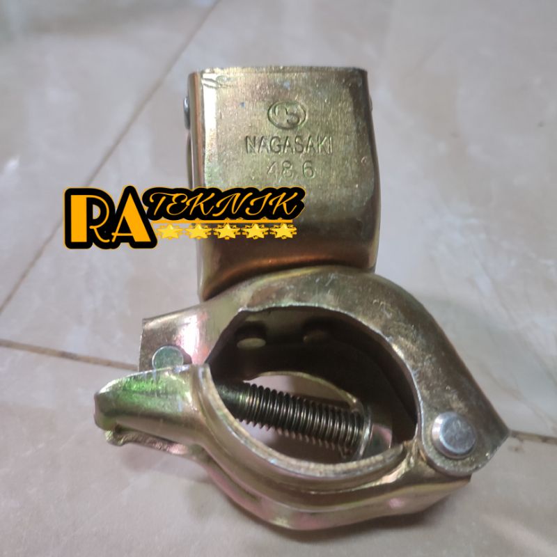 Clamp Steger Klem Pipa Scafolding 1.5 - ( 48.6mm ) Klem Scafolding