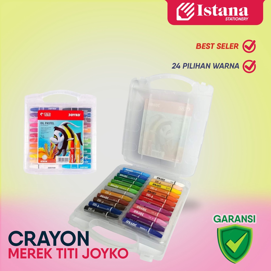 

[BEST SELLER] OIL PASTELS / KRAYON / CRAYON TITI 24 WARNA