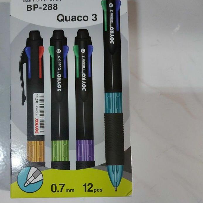 

Flash Sale pen joyko 4 warna bp -288. harga tertera lusinan 40000 isi 12pcs