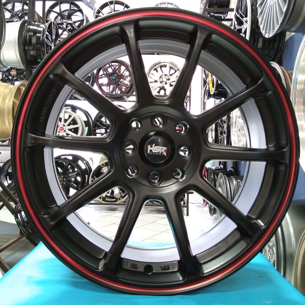 Velg Mobil Murah Ring 17 Velg HSR ZICO ZE40 R17 Buat Jazz Yaris Mobilio Livina Gratis Ongkir