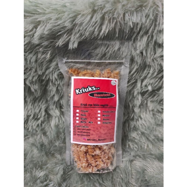 

Makaroni Spiral Asin manis 100gr ( Kriuks_Bantett )