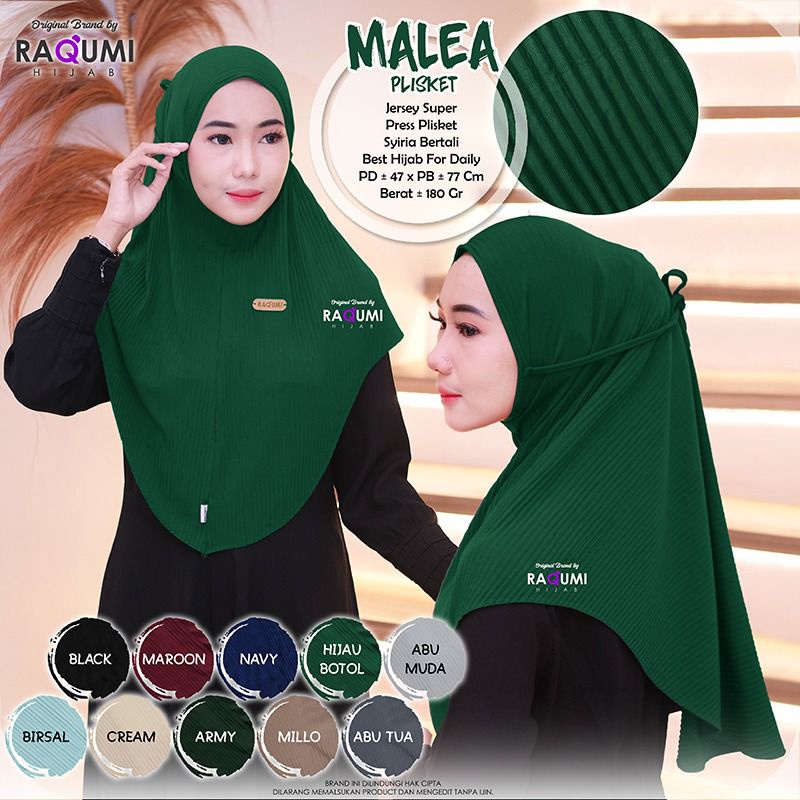 MALEA PLISKET BY ORI RAQUMI HIJAB