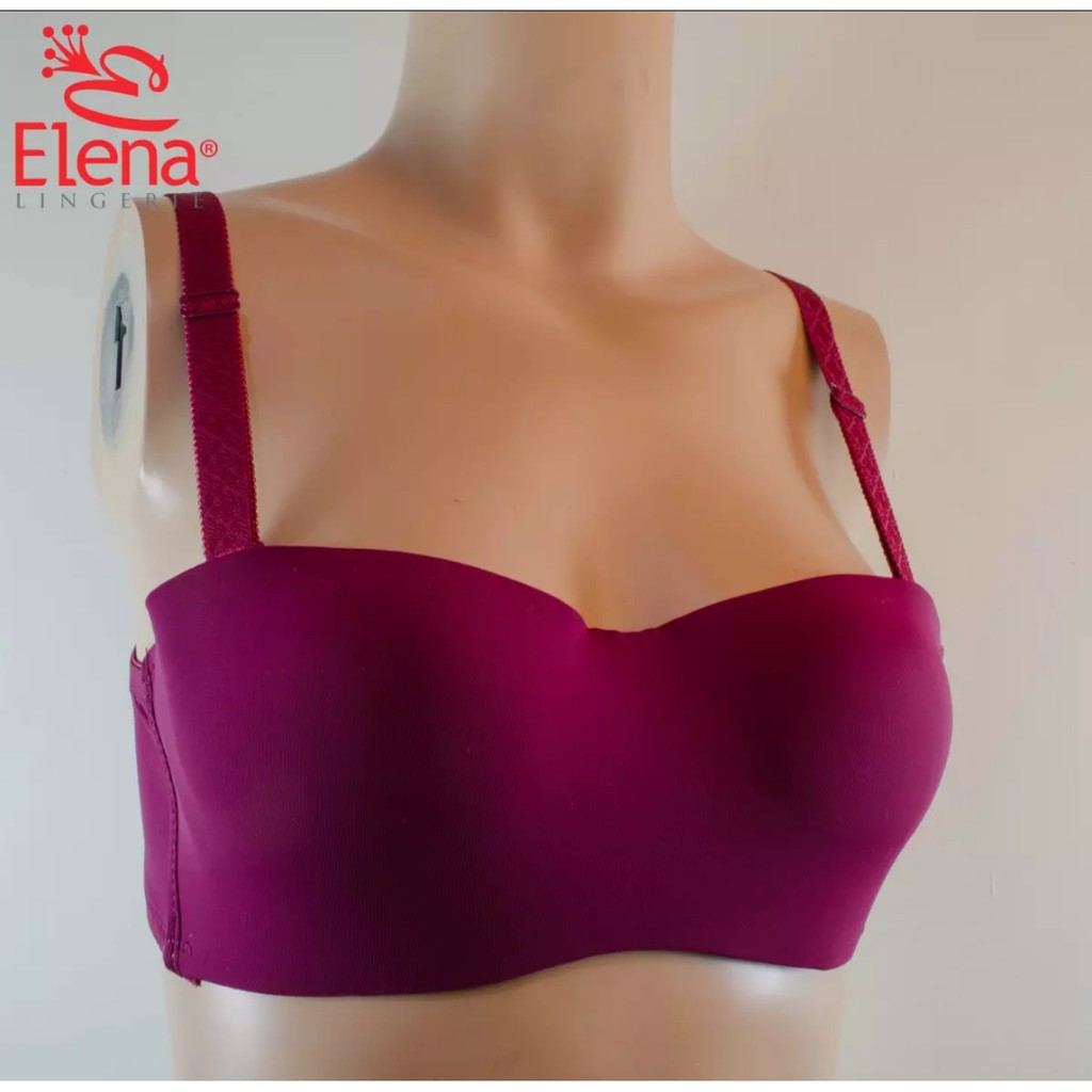 Elena Bra BH Push Up Kawat E 24500 - Size 34B-40B - Bra Cup B Kait 3 Half Cup Setengah Cup