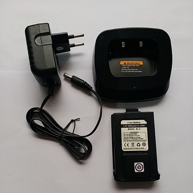 PAKETAN CHARGER ADAPTOR  BATERAI HT BAOFENG GT3TP MARKIII