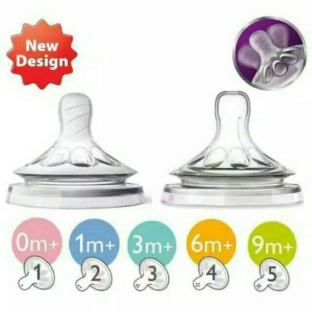 Philips Avent Natural Teat Extra Soft Isi 2