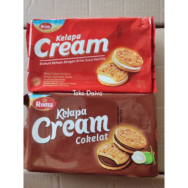 

Roma Biskuit Kelapa Cream