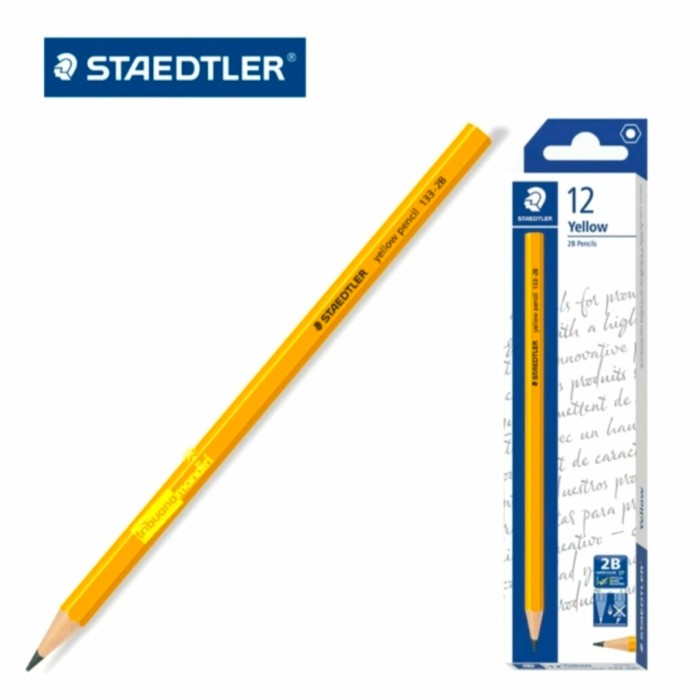 

Hadir Pensil Steadtler 2B Yellow Terlaris