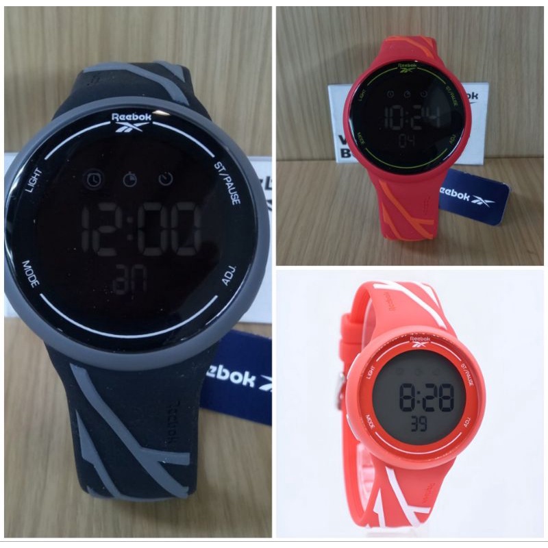 JAM TANGAN REEBOK RV-ELI-G9-PBIB-BB DIGITAL ORIGINAL