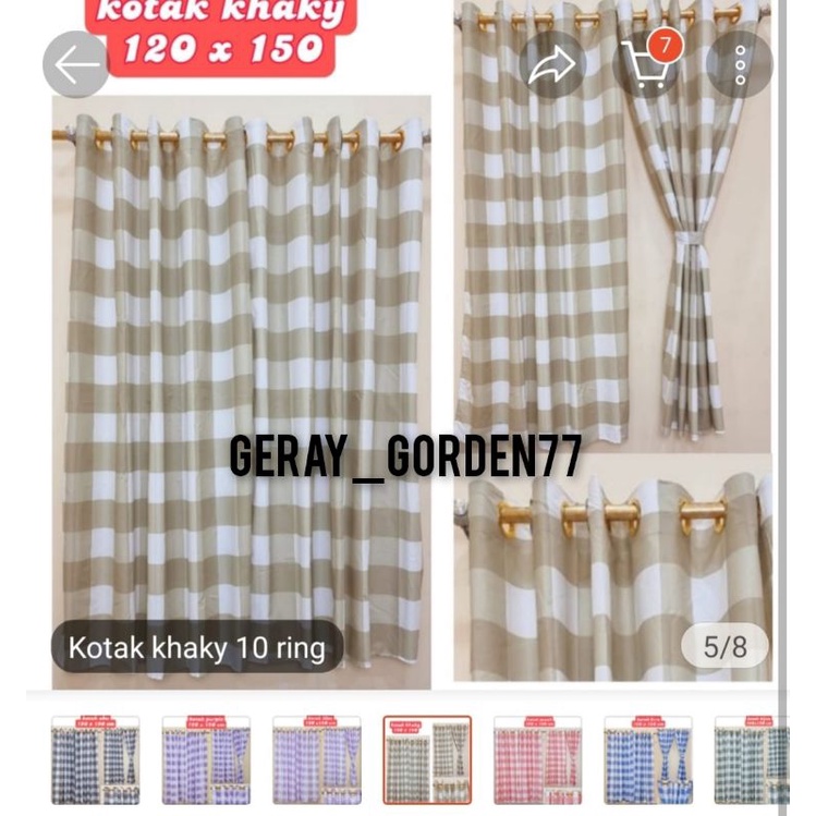 Terbaru terlaris gorden kotak polimikro cantik bagus