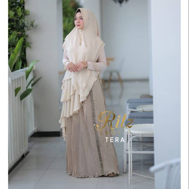 GAMIS SYARI TERRA by RITZ GAMIS MODERN