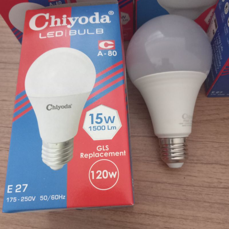 LAMPU LED BULB CHIYODA 15W PUTIH