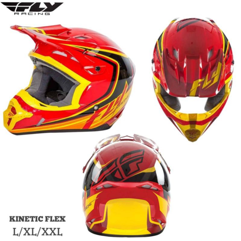 HELM FLY RACING KINETIC ORIGINAL, HELM FYL RACING ORIGINAL