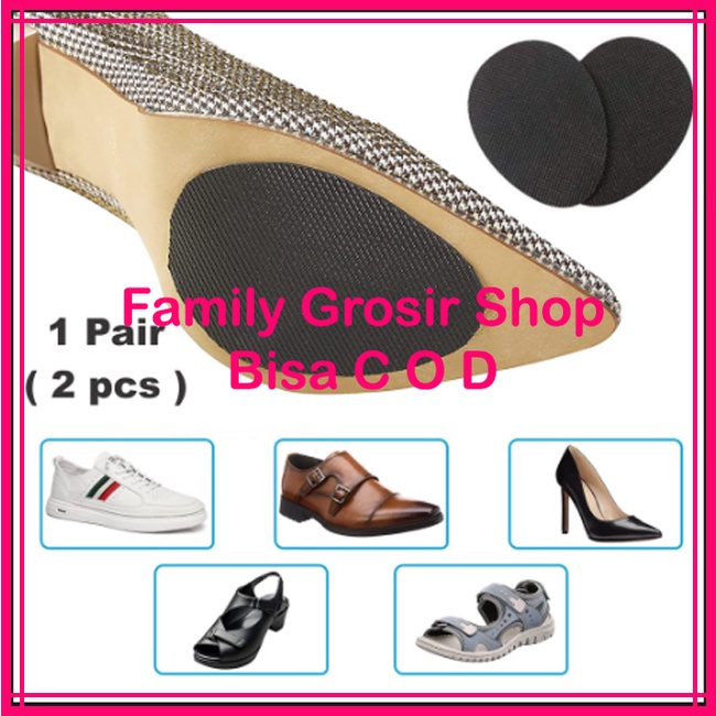 (Sepasang) Bantalan Sepatu Anti Slip, Outsole Anti Slip Sepatu High Heels Bantalan Sepatu Anti Licin Outsole Protector Rubber Pads