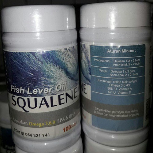 Salmon Omega 3,6,9 + Shark (Hiu) Squalene