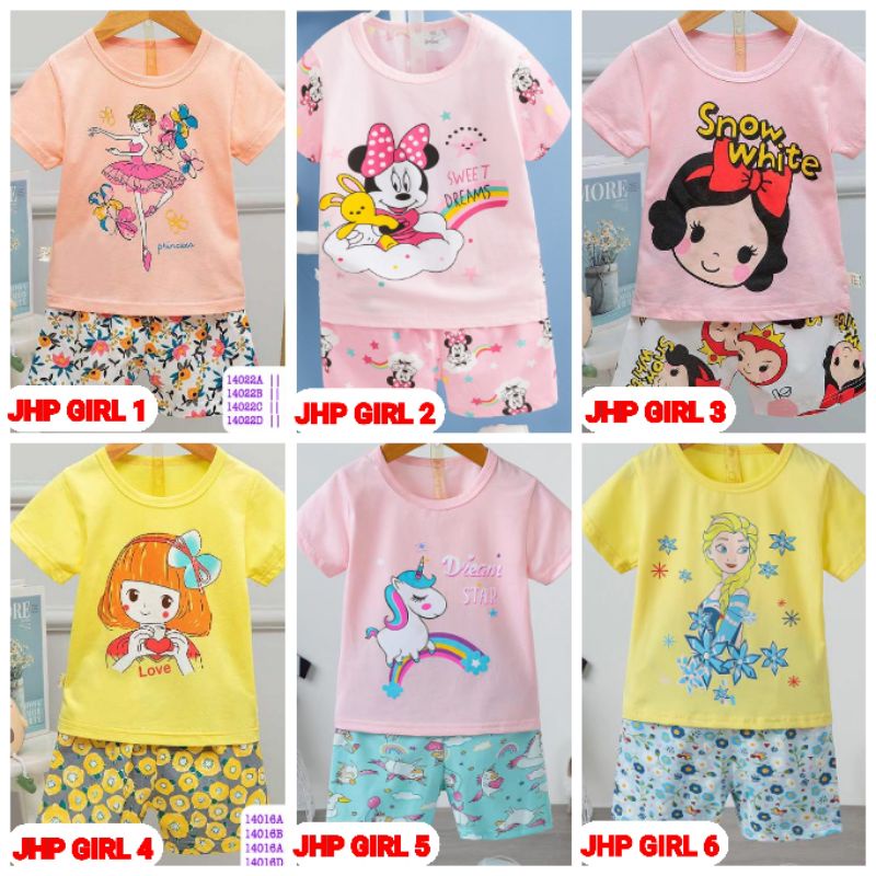 PIYAMA ANAK IMPORT SETELAN BAJU ANAK IMPORT JUMBO SIZE 10 THN - 13 THN