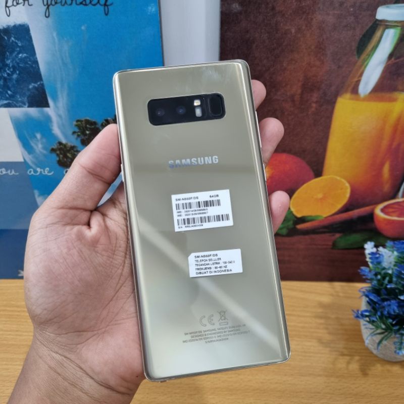 SAMSUNG GALAXY NOTE 8 64GB RESMI DUAL SIM-3