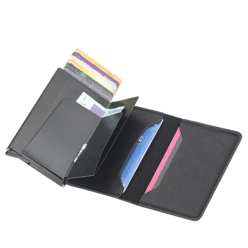 DOMPET KARTU LONTAR BAELLERRY ORIGINAL KULIT PU LEMBUT HIGH GRADE K9123