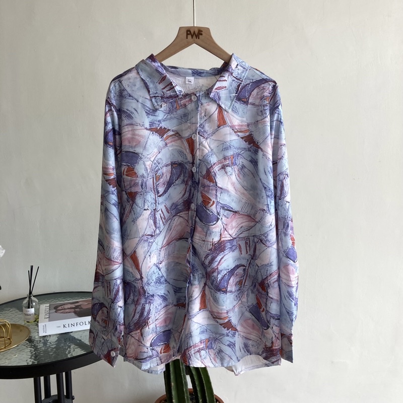 Print Shirt Collection BKK / Atasan Kemeja Wanita Import BKK