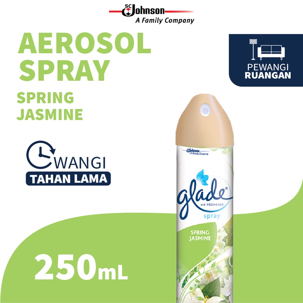 Glade Aerosol Spring Jasmine 250ml