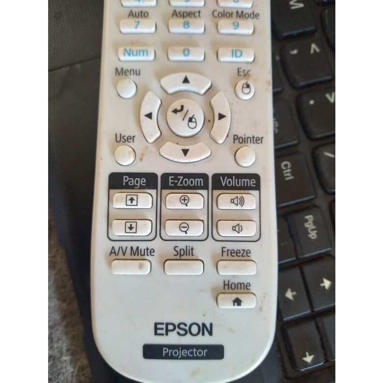 bekas remot proyektor epson eb s400 x300 x350 x400 x45 ELKP