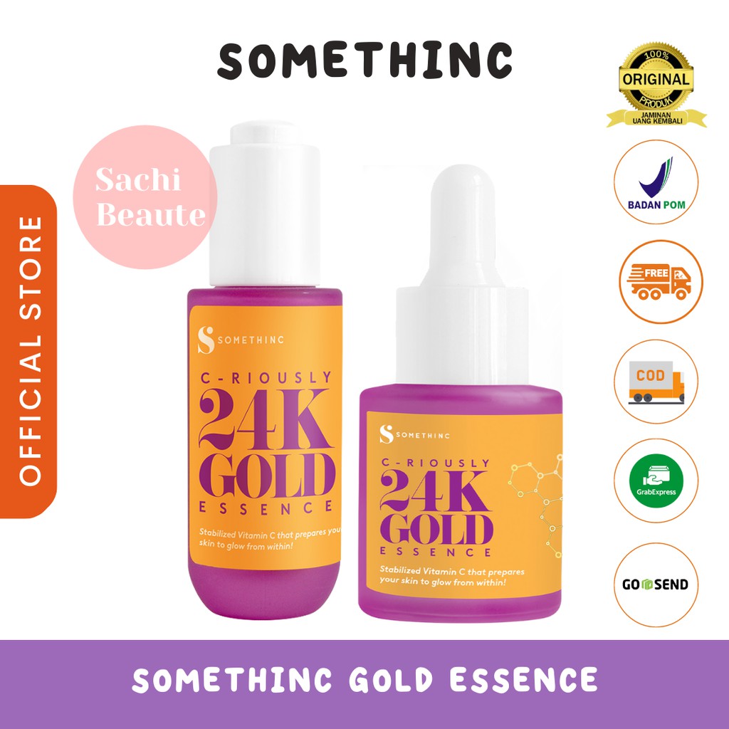 SOMETHINC CRIOUSLY 24K GOLD Essence 20ml 40ml