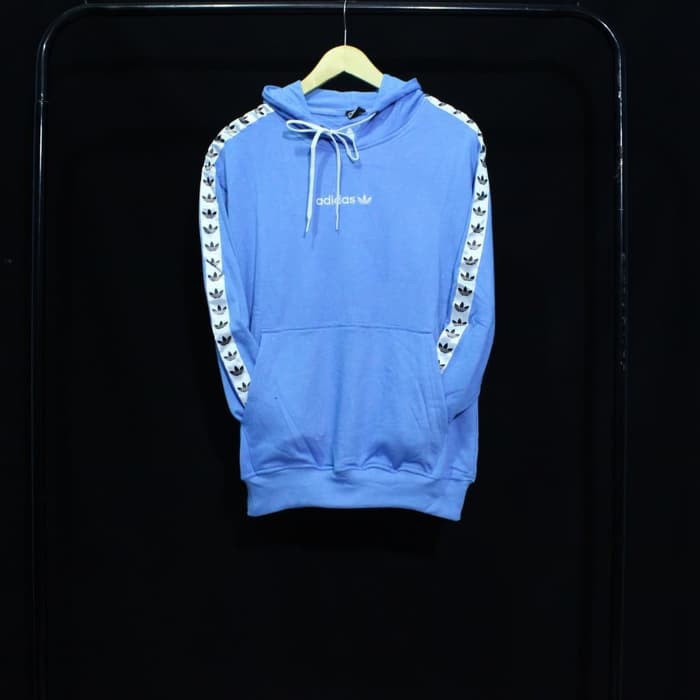 JAKET HOODIE ADIDAS TNT BIRU CASUAL DISTRO Slayershop