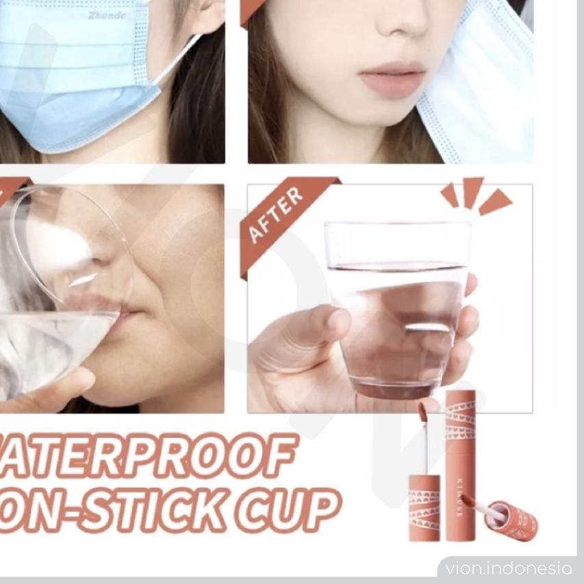 KIMUSE Lip Cream Matte Velvet Smooth Lip Clay Lip Stick Waterproof Original KI002