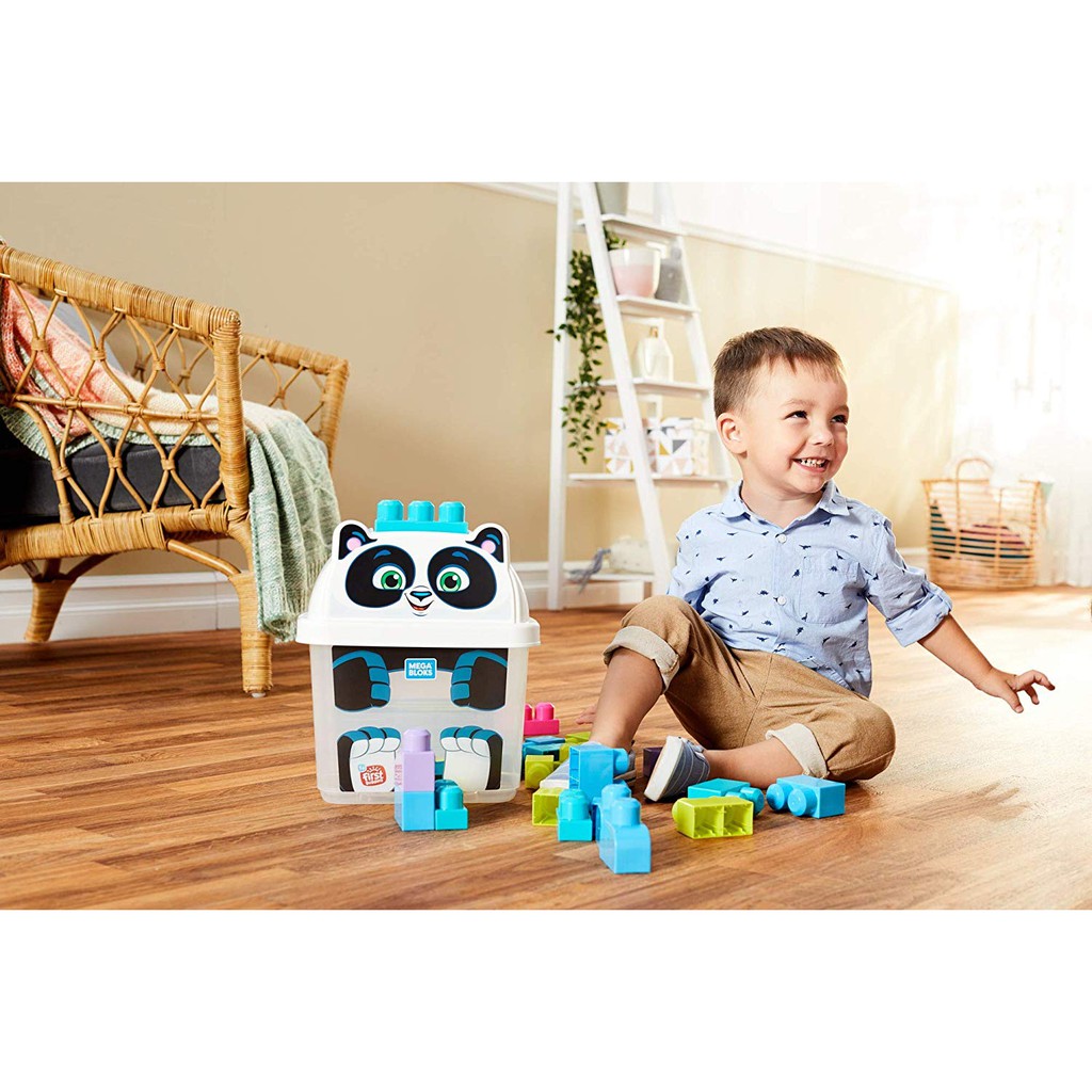 Mega Bloks Playful Panda Mainan Blok